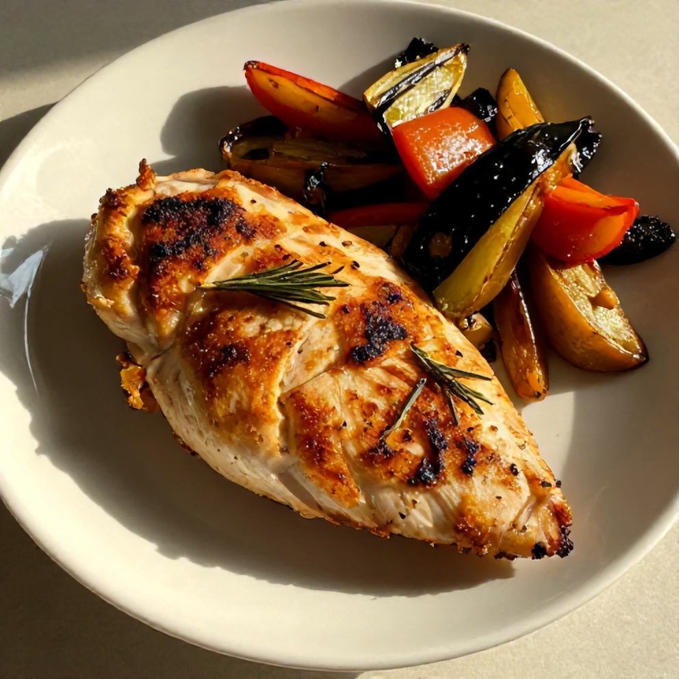 Easy Rosemary Dijon Chicken Breast