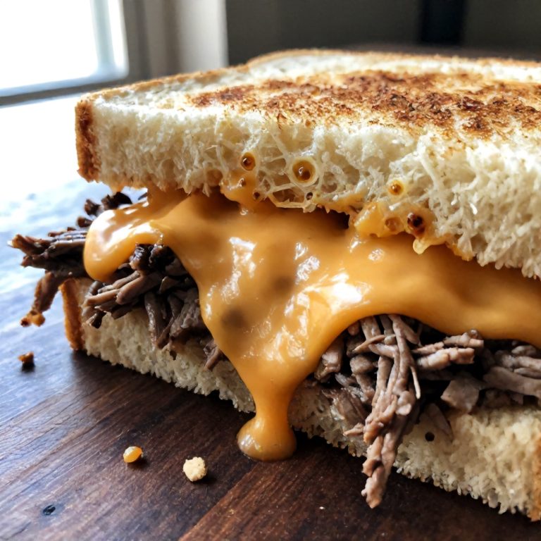 easy slow cooker beef cheddar sandwiches