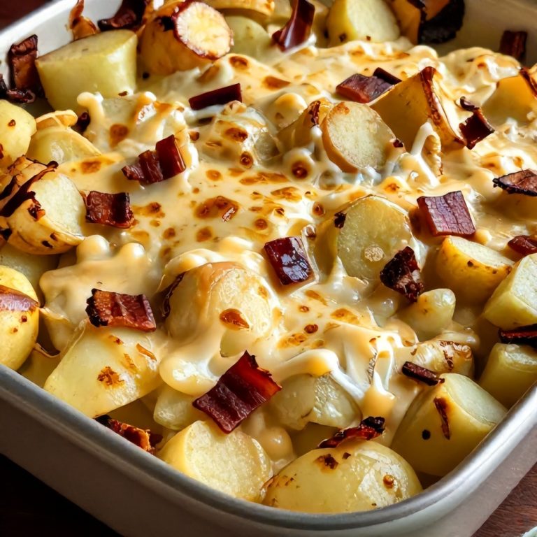 Easy Slow Cooker Cowboy Potato Casserole