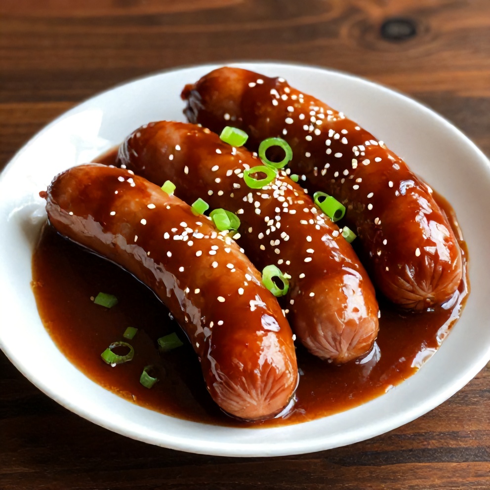 Plated Slow Cooker Little Smokies