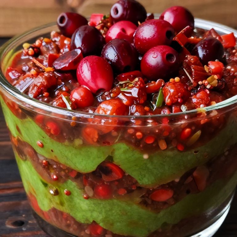 Easy Spicy Cranberry Salsa