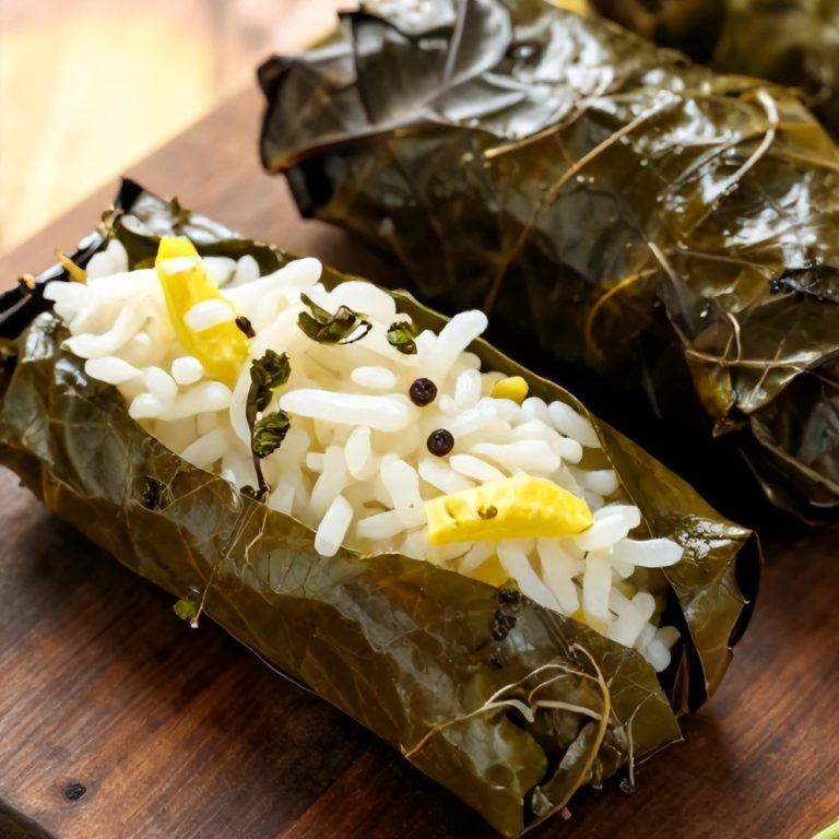 easy stuffed grape leaves