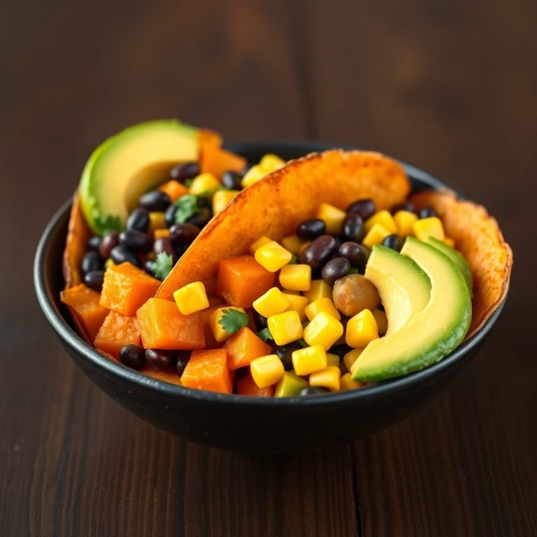 Easy Sweet Potato Taco Bowl