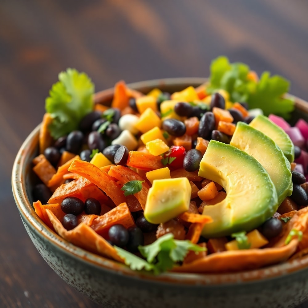 Easy Sweet Potato Taco Bowls