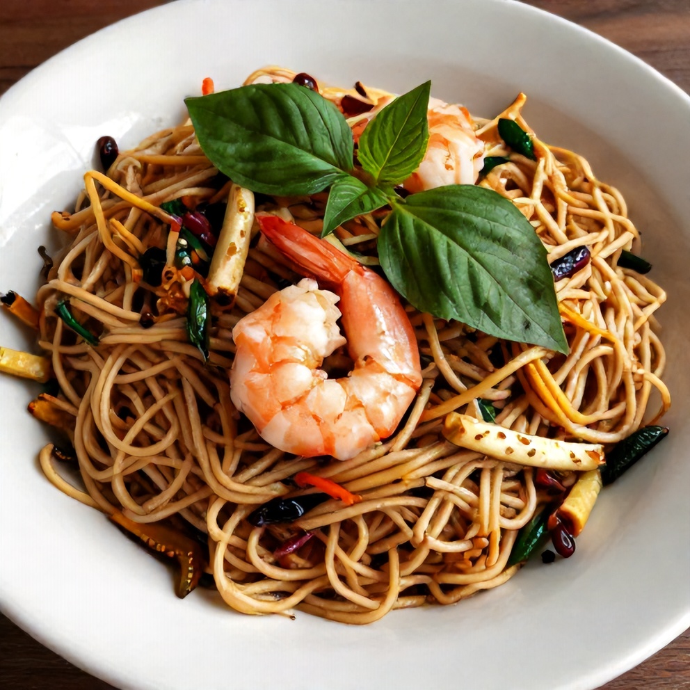 Easy Thai Drunken Noodles