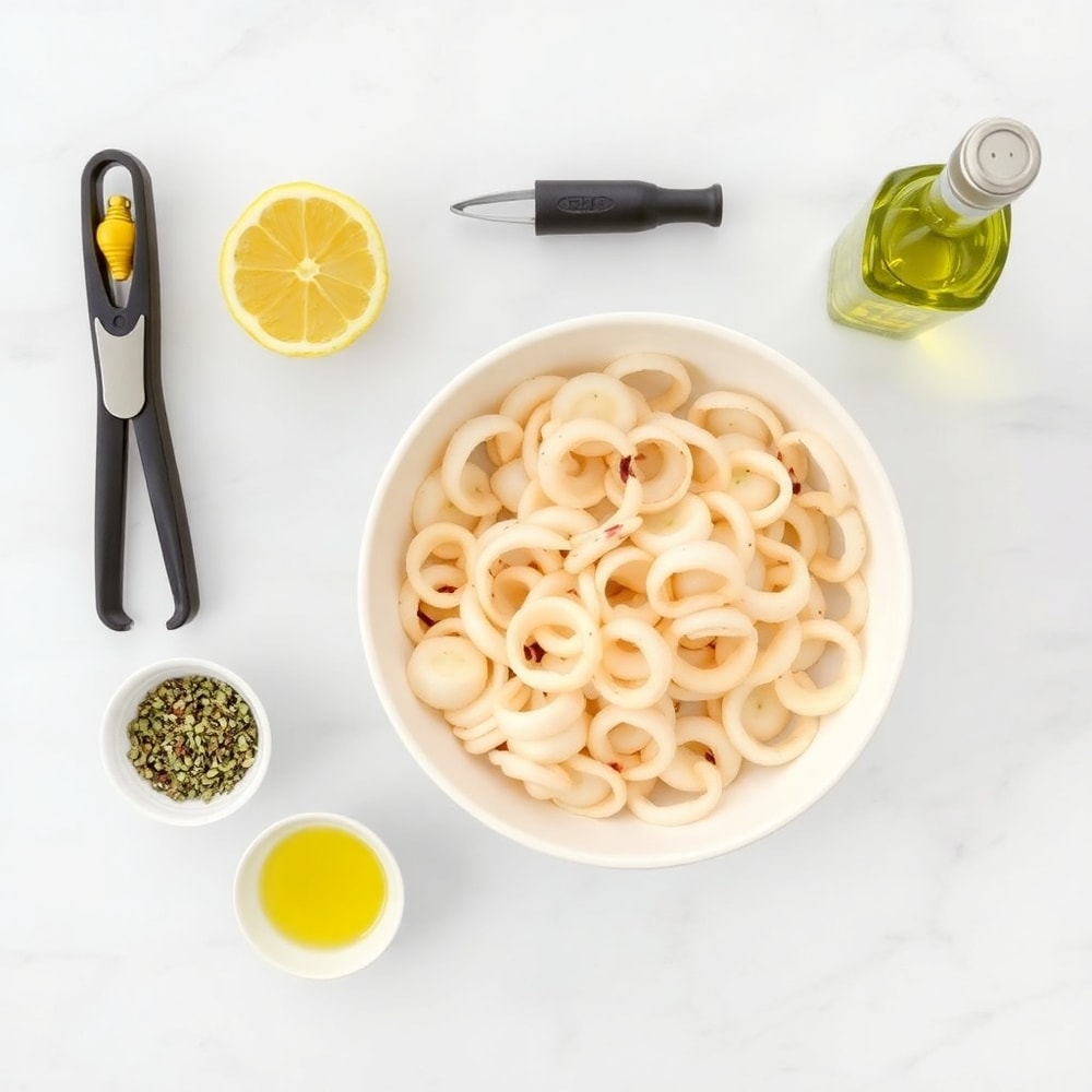 Grilled Squid Ingredients