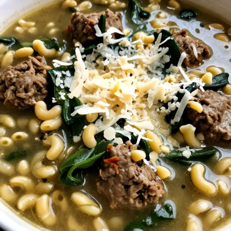 hearty turkey meatball soup