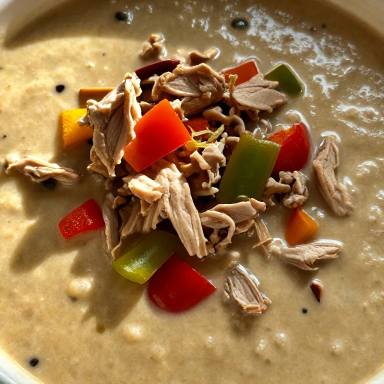 High Protein Stuffed Pepper Soup