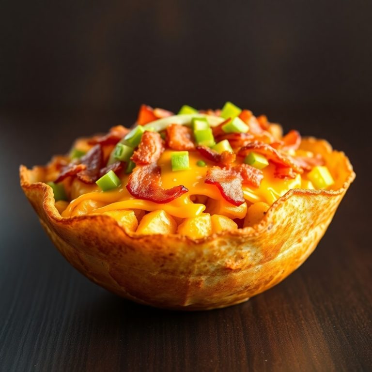 Loaded Potato Taco Bowl