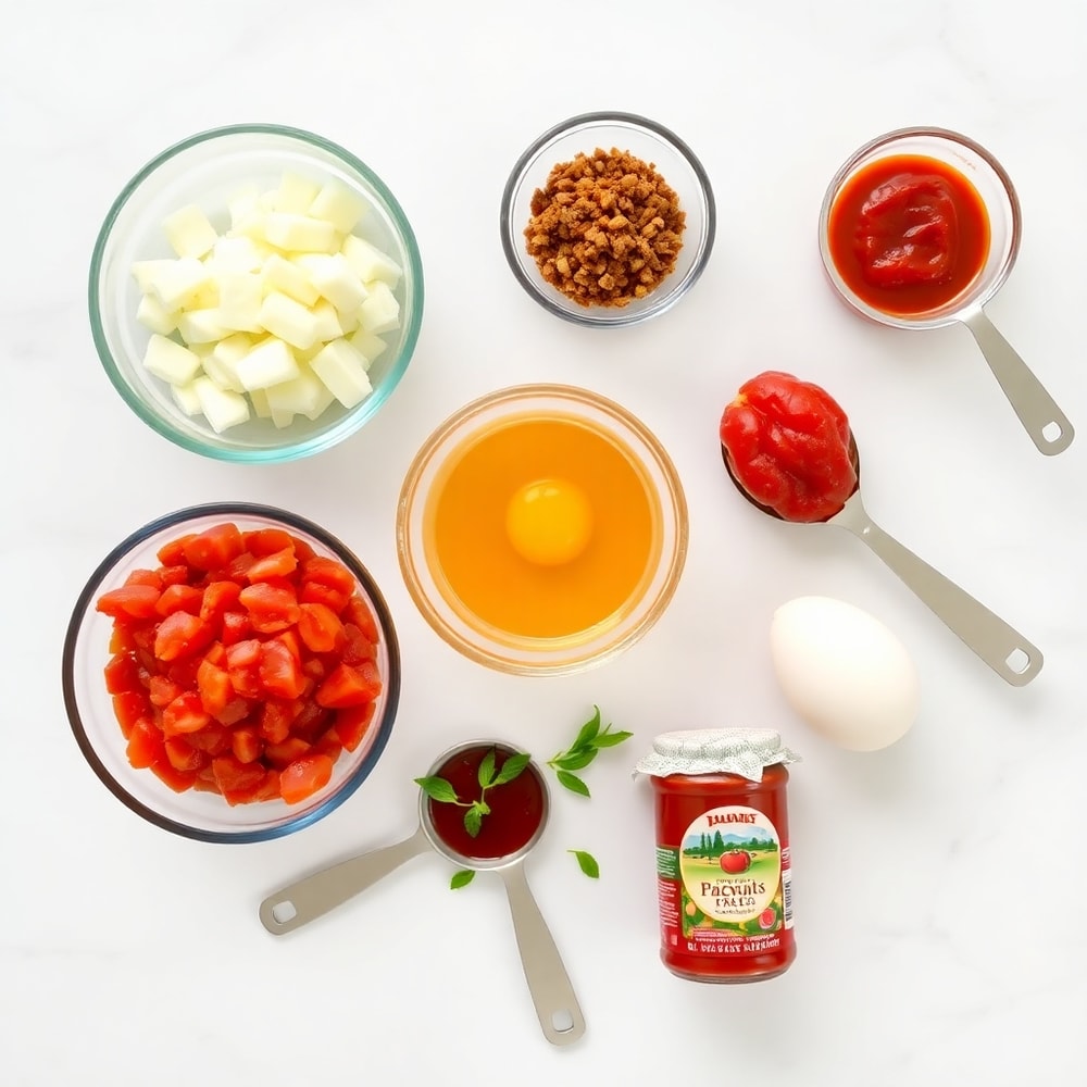 Mediterranean Baked Eggs Ingredients