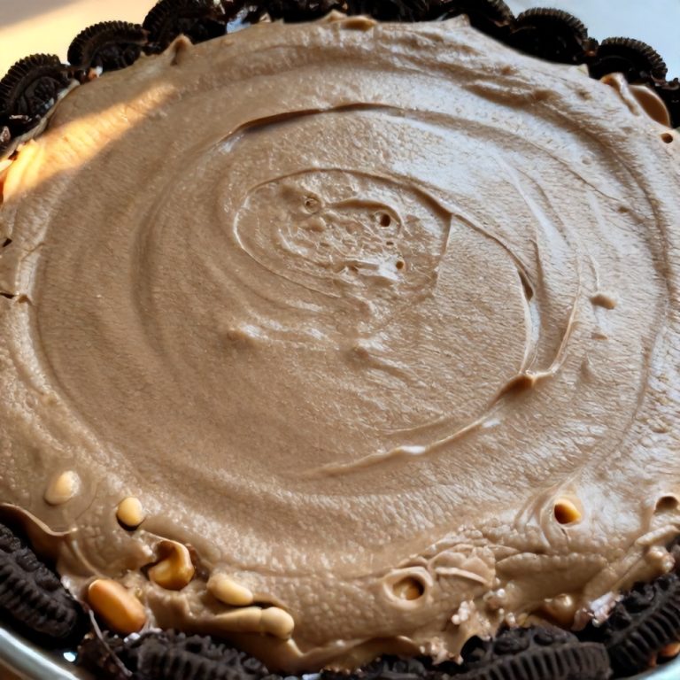 no-bake chocolate peanut butter pie