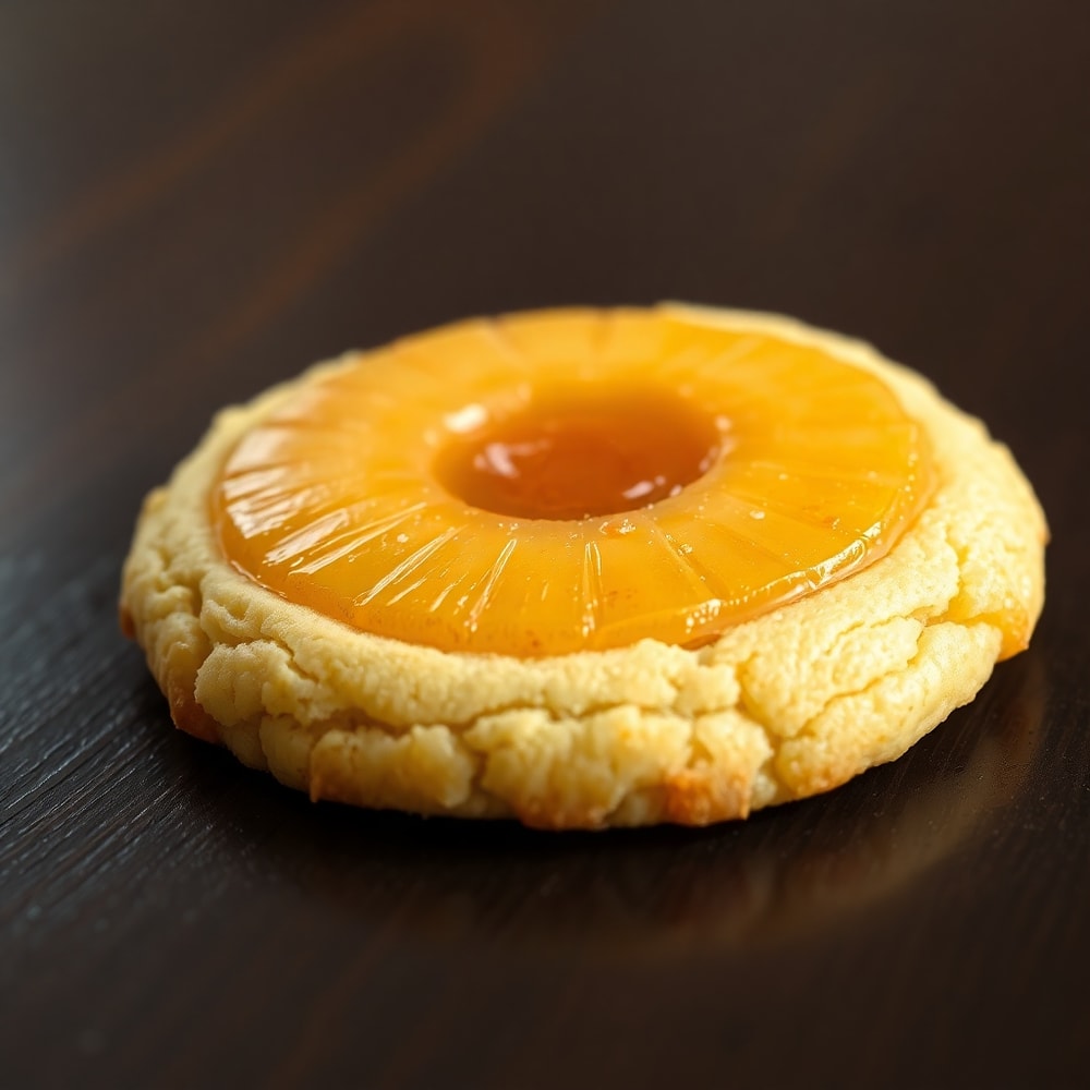 Pineapple Upside Down Sugar Cookies