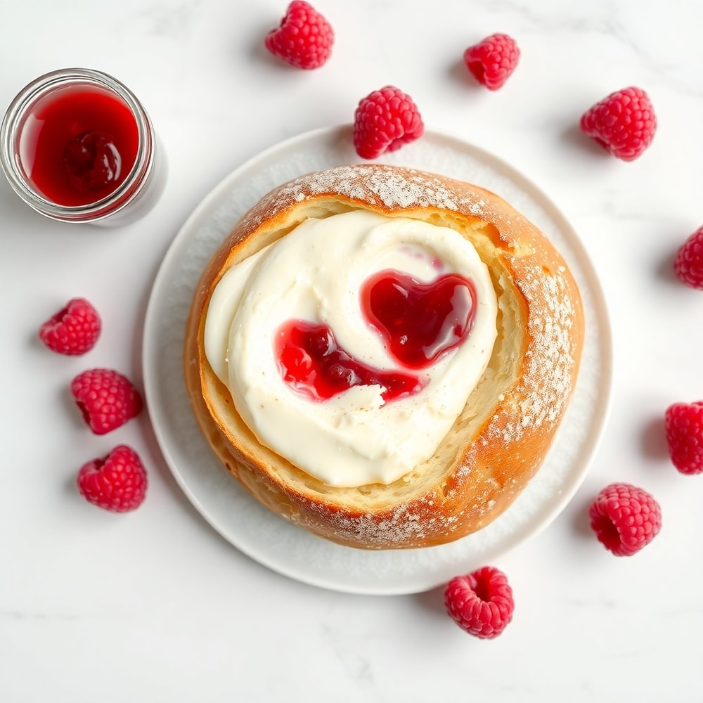 Raspberry Cheesecake French Toast Casserole Ingredients