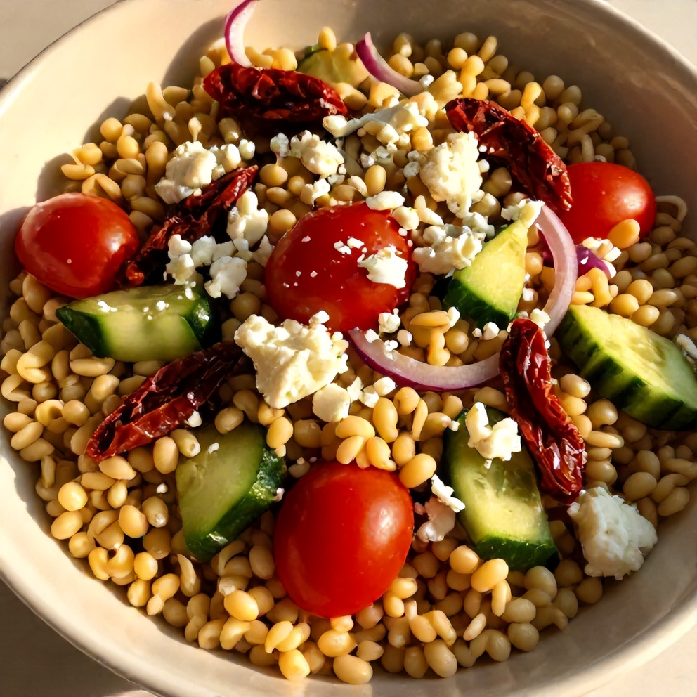 refreshing orzo salad