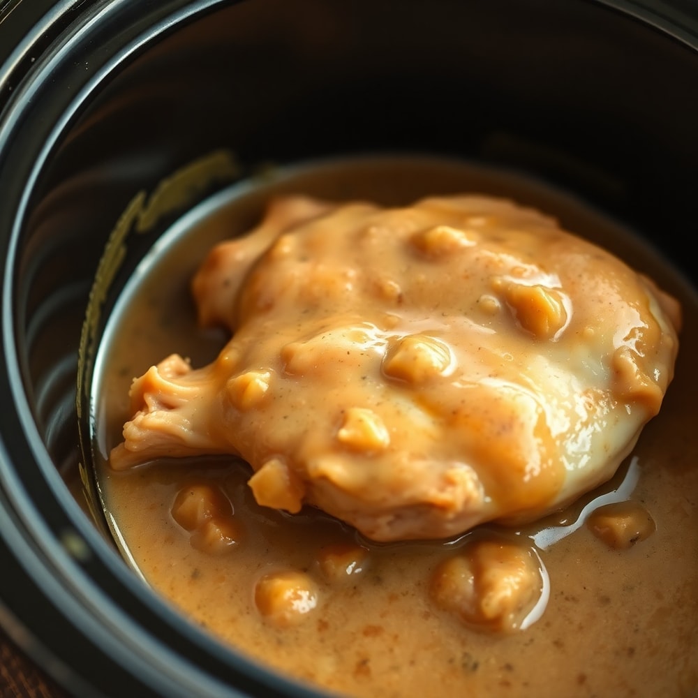 Slow Cooker Chicken and Gravy