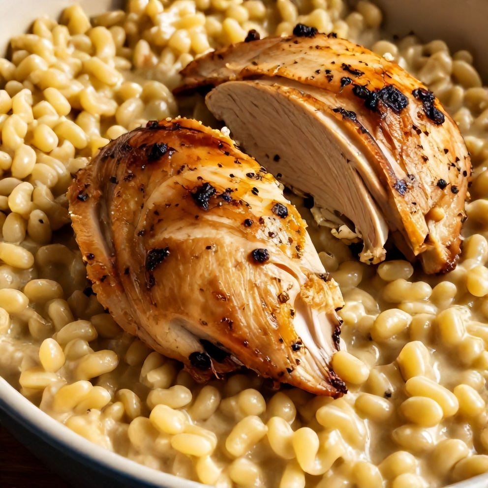 Slow Cooker Parmesan Herb Chicken