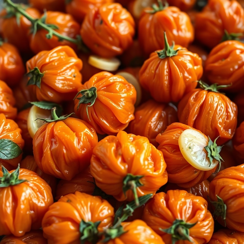 slow-roasted cherry tomato confit