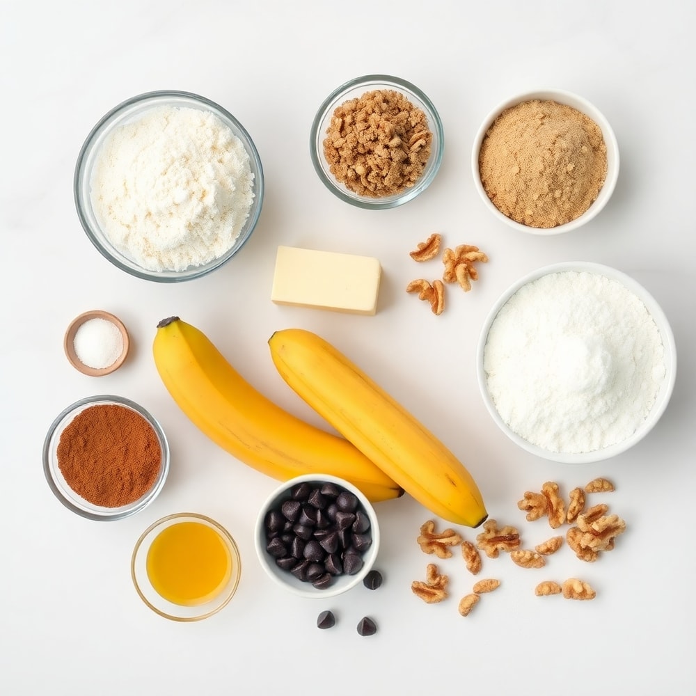 Banana Bread Cookies Ingredients
