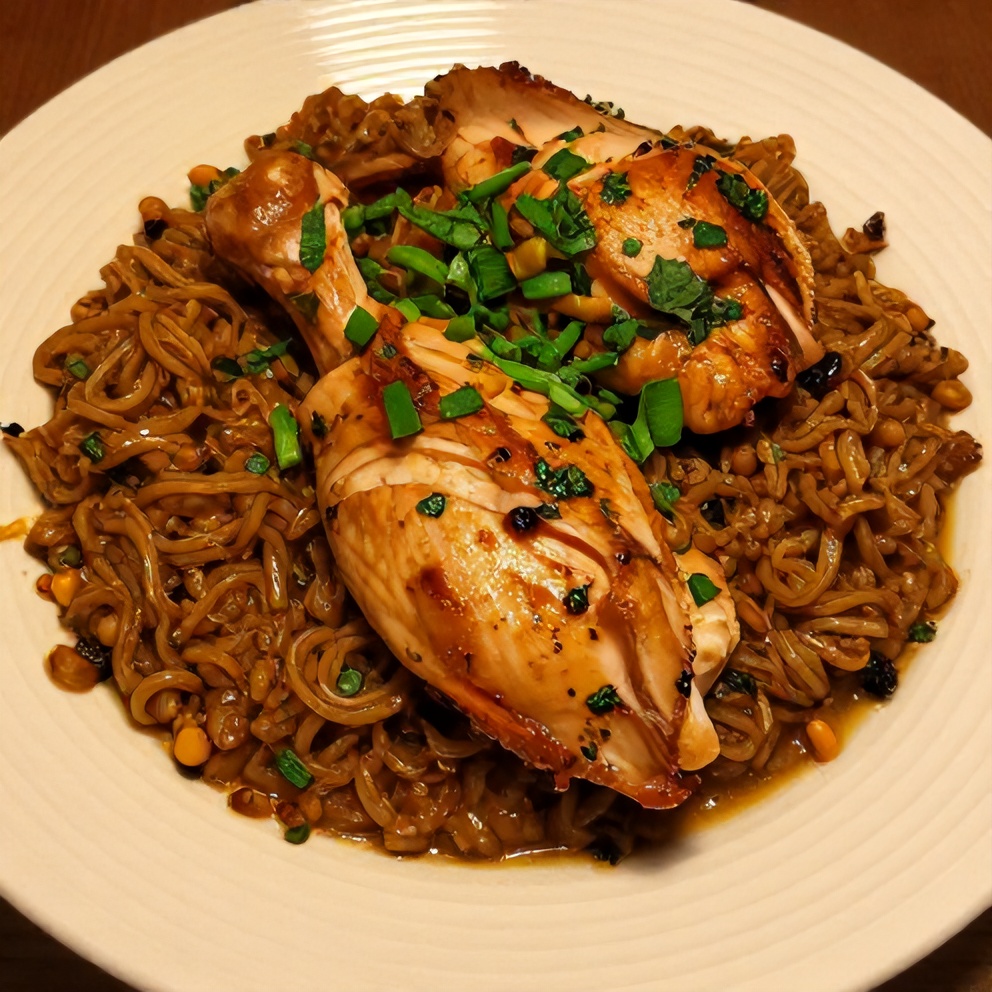 Plated Southern Chicken Bog