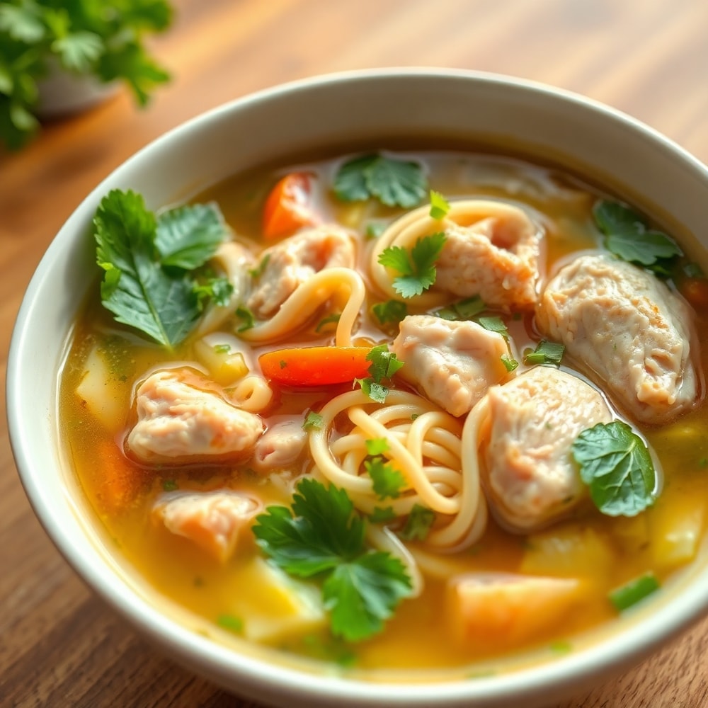 spring chicken noodle soup