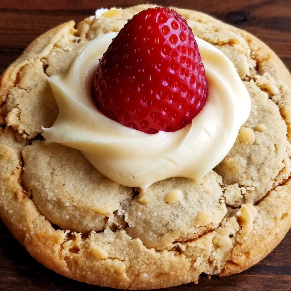 Strawberry Cheesecake Cookies