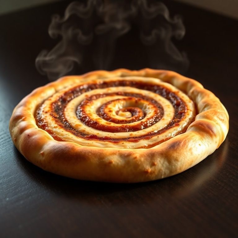 Sweet Cinnamon Swirl Pizza