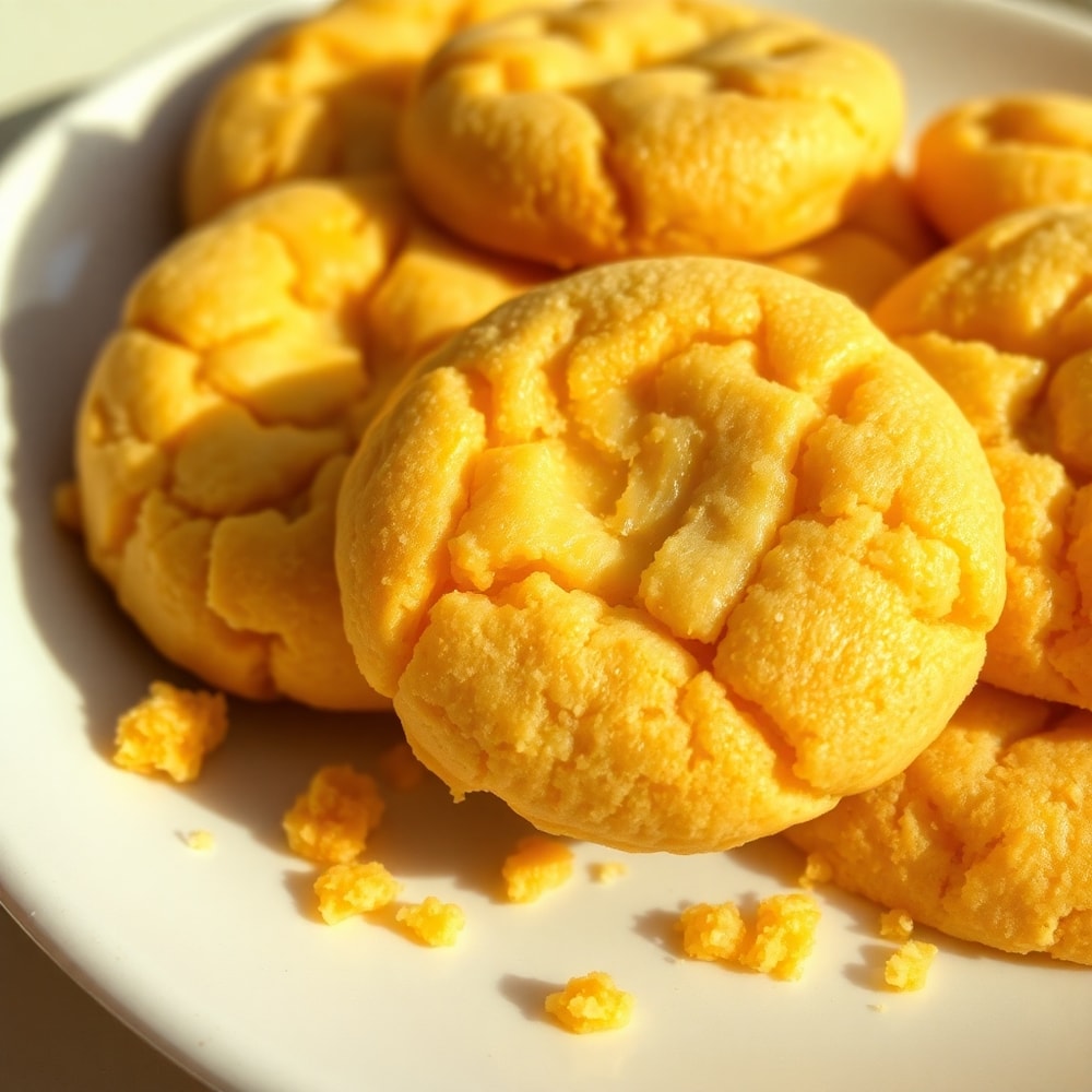 tropical mango cookies