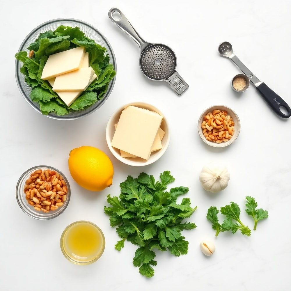 Kale Salad Ingredients