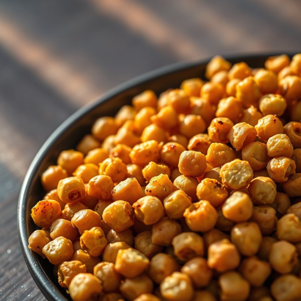 crispy roasted chickpeas