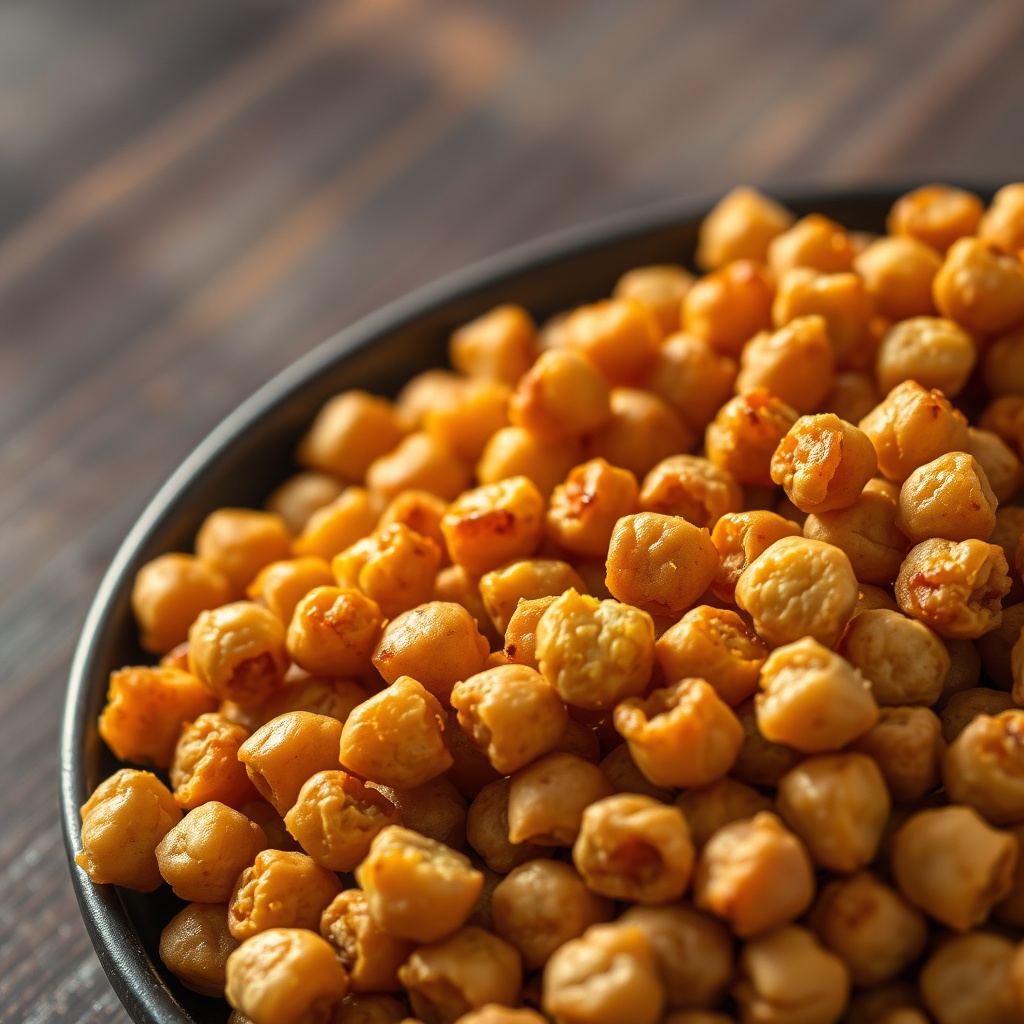 crispy roasted chickpeas