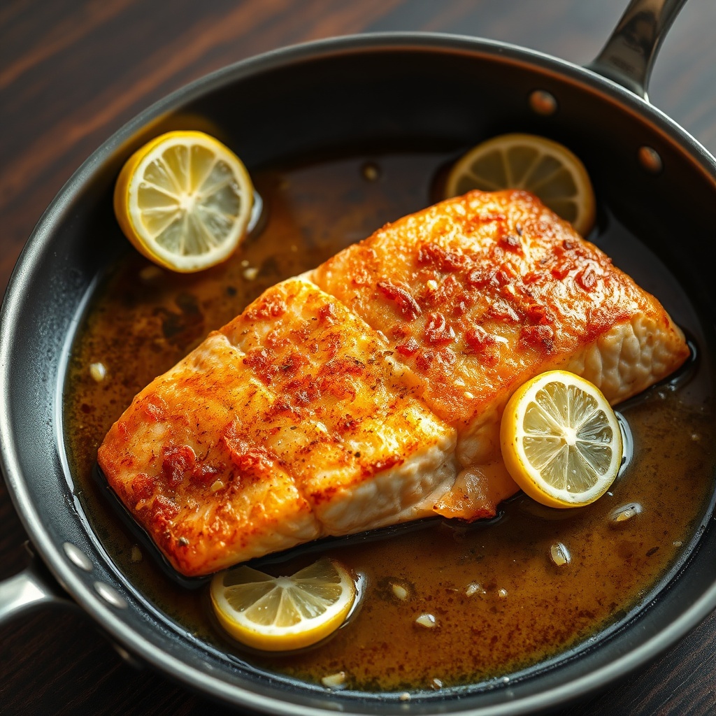 gluten-free skillet salmon
