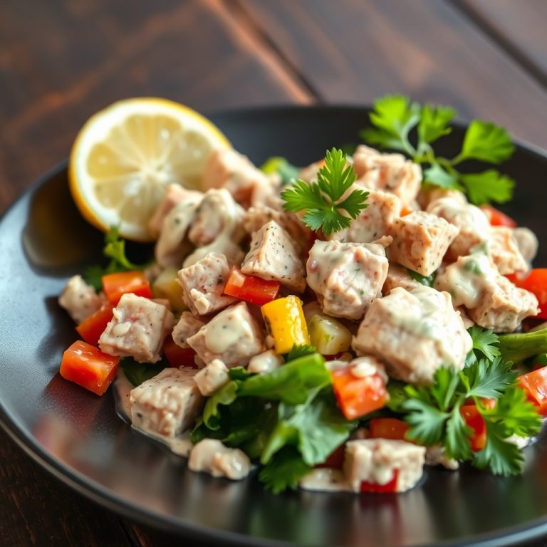 Mediterranean Tuna Salad Without Mayo